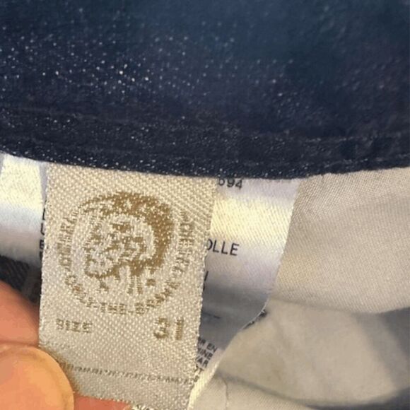 Darron Mens Dark Wash Blue Regular Slim Tapered Jeans Size 31 - Picture 7 of 9